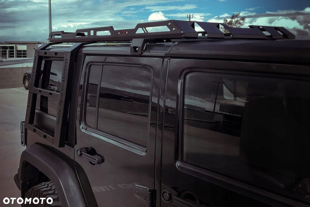 bagażnik dachowy z drabinką stal jeep wrangler jl 2018+ - 5