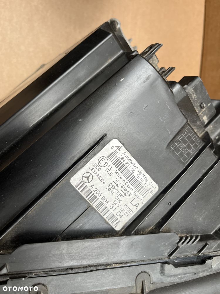 LAMPY FULL LED MERCEDES C KLASA W205 A205 C205 A2059063204 A2059063104 KOMPLETNE ILS REFLEKTORY KOMPLETNE - 9