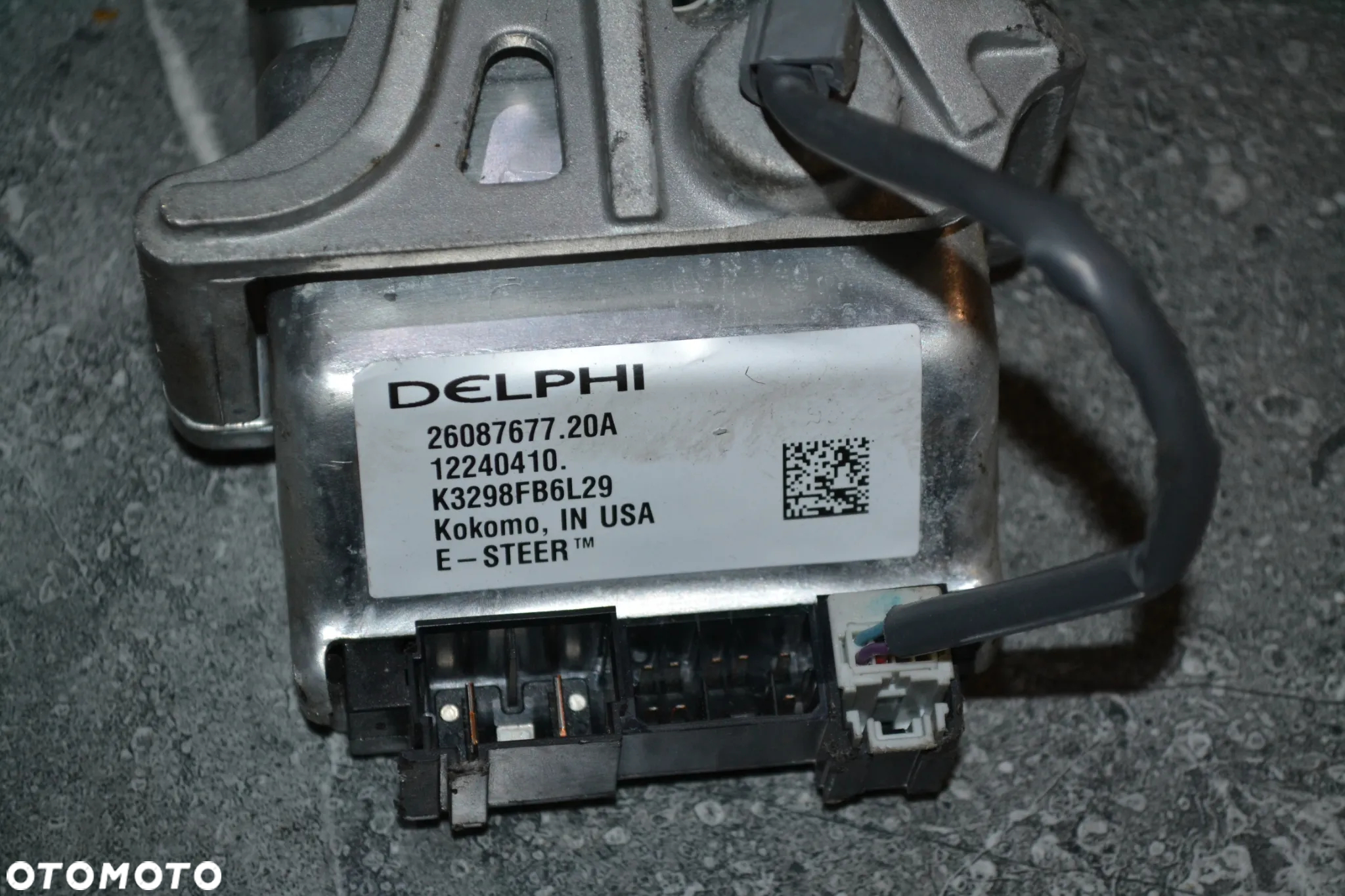 OPEL MERIVA A KOLUMNA KIEROWNICZA WSPOMAGANIE ELEKTRYCZNE 12240410 2608767720A 09383290 2608767719A - 4