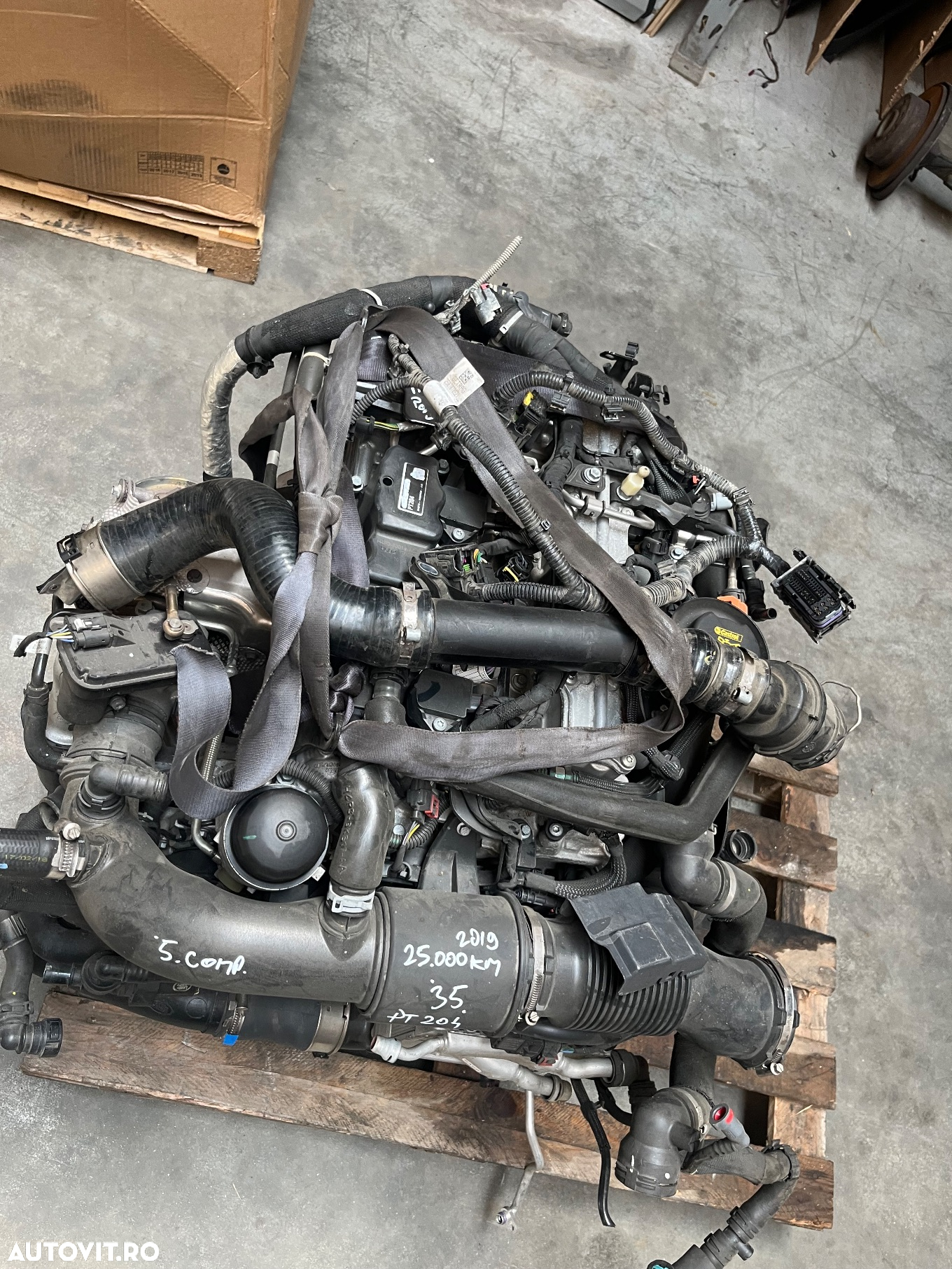 Motor PT204 Jaguar F-Pace 2.0 Benzina 2018 - 6