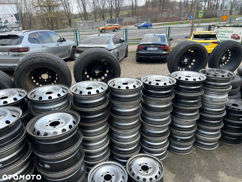 Felgi Stalowe Oryginalne Oem Iveco Daily 15 16 6x125 Oryginał ! - 9
