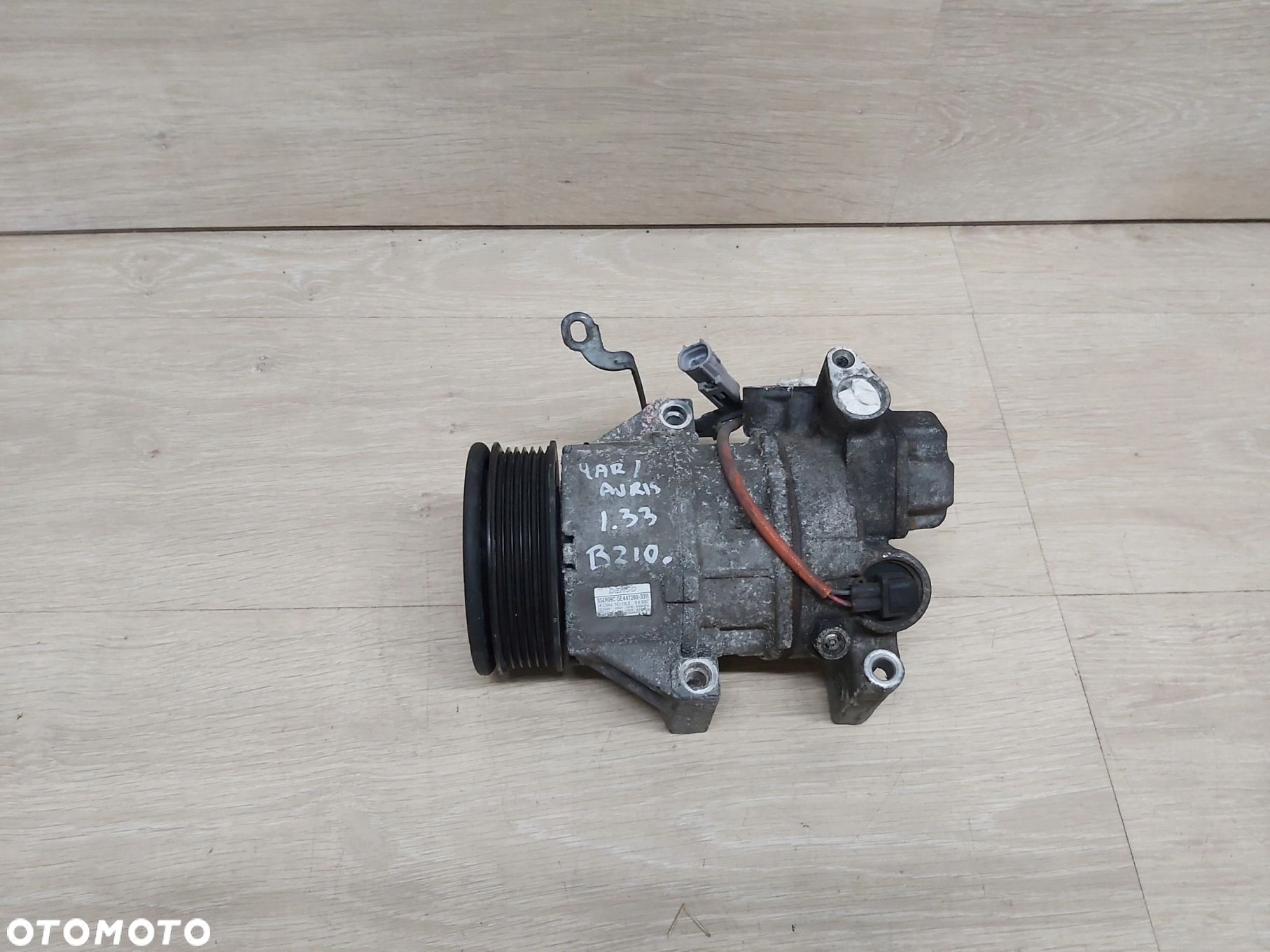 Toyota Yaris II 1,33 Auris I sprężarka klimatyzacji 447260-3311 - 1