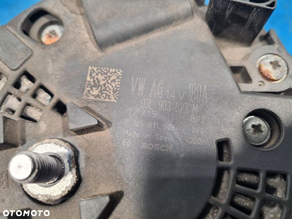 VOLKSWAGEN PASSAT B8 ALTERNATOR 03L903023M CUAA - 7
