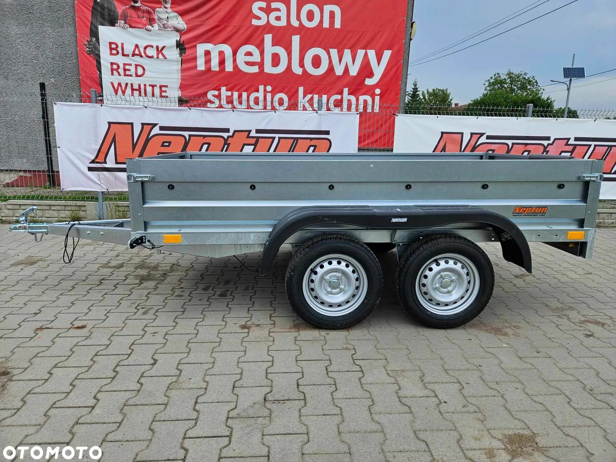 Neptun RUSTIK N7-236 skrzynia 236 x 129cm burty 40cm! 2 osie - 4