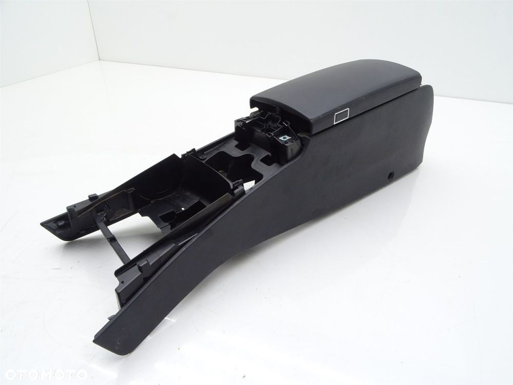 Tunel środkowy podłokietnik skóra czarna a2216860082 mercedes w221 lift - 4