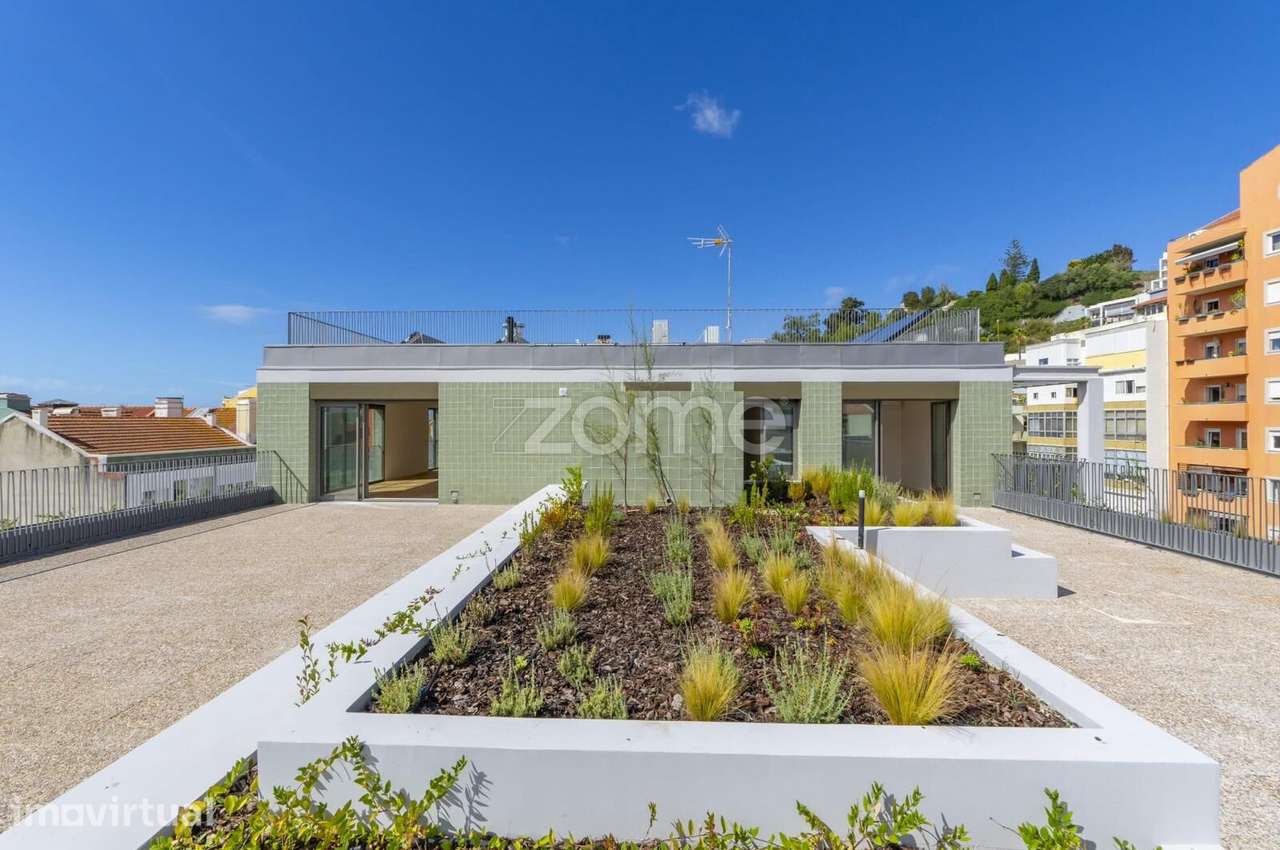 Apartamento T3 moderno com terraço, Cruz Quebrada-Dafundo - Grande imagem: 3/40