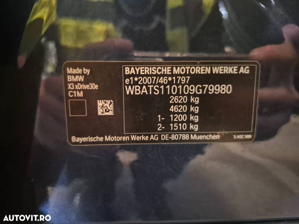 BMW X3 xDrive30e Aut. xLine - 12