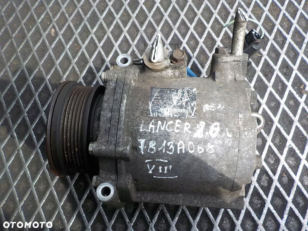 MITSUBISHI LANCER SPRĘŻARKA POMPA KLIMATYZACJI 7813A068 - 1