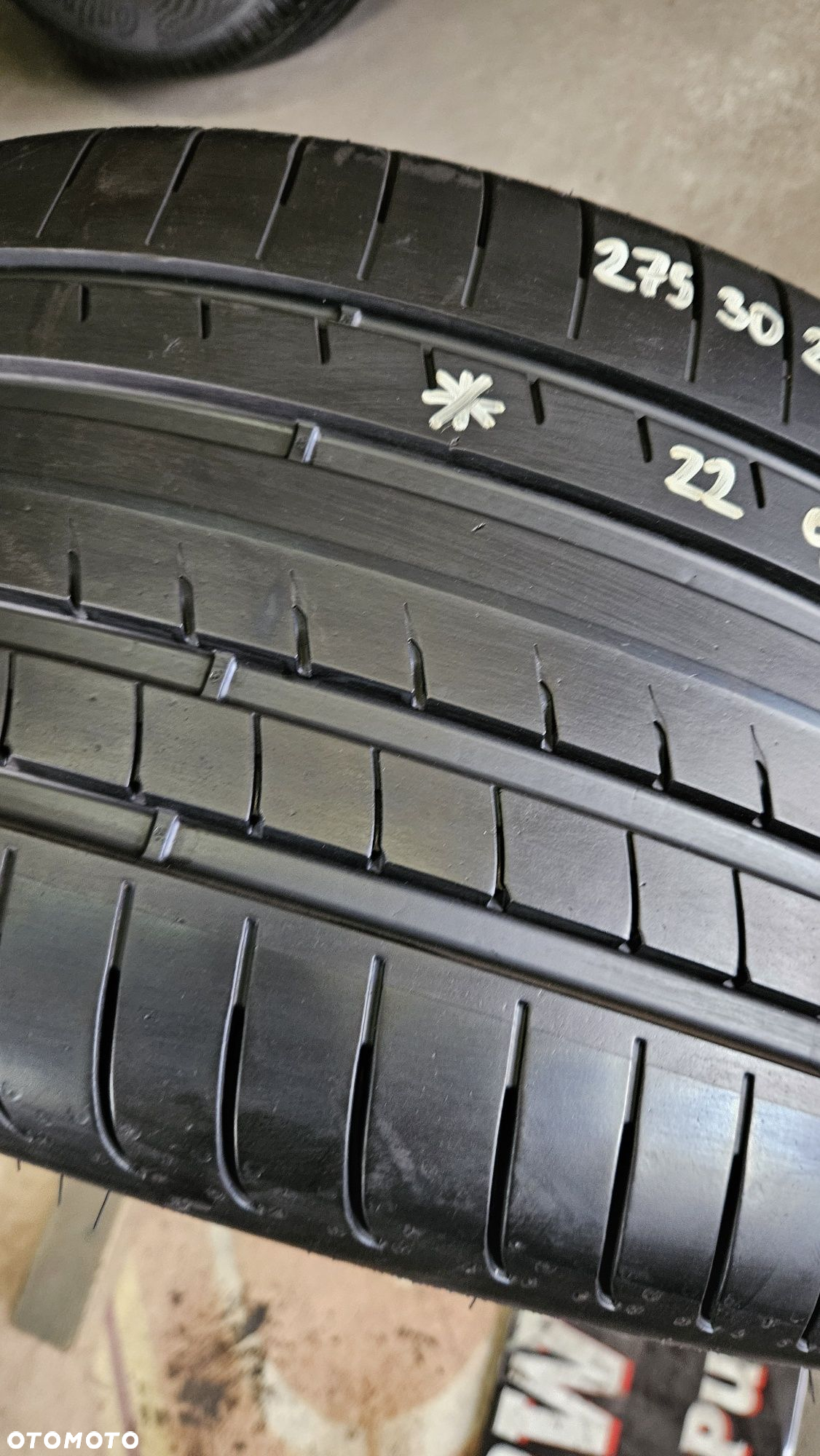 opona używana 275/30R20 Goodyear EAGLE F1 asymetric 5 RSC RUNFLAT - 2