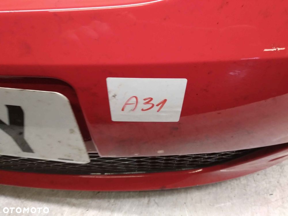 } ZDERZAK PRZÓD PRZEDNI FORD FIESTA MK.6 6 VI LIFT FL K2 CZERWONY HALOGENY - 4