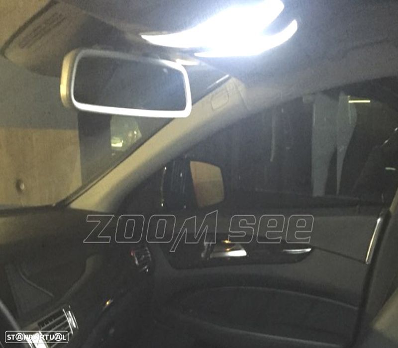 KIT COMPLETO 17 LAMPADAS LED INTERIOR PARA MERCEDES E CLASE S210 ESTATE WAGON E420 E320 95-01 - 3