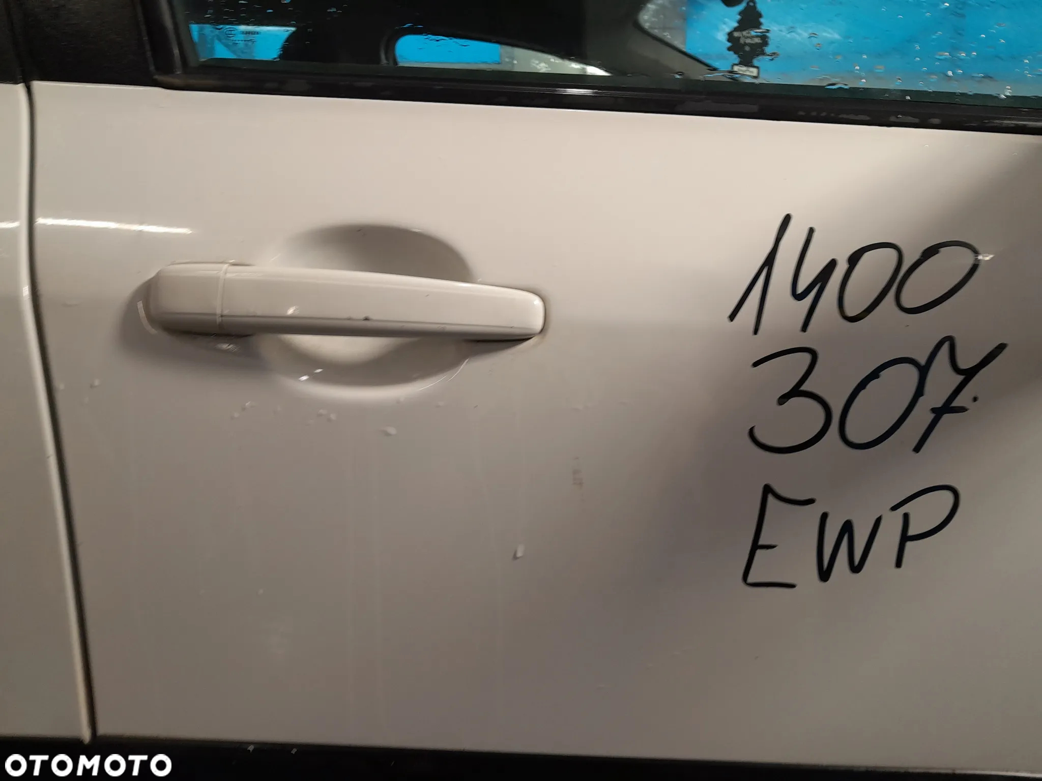 PEUGEOT 307 LIFT DRZWI LEWE PRZEDNIE LEWY PRZÓD KOLOR: EWP - 2
