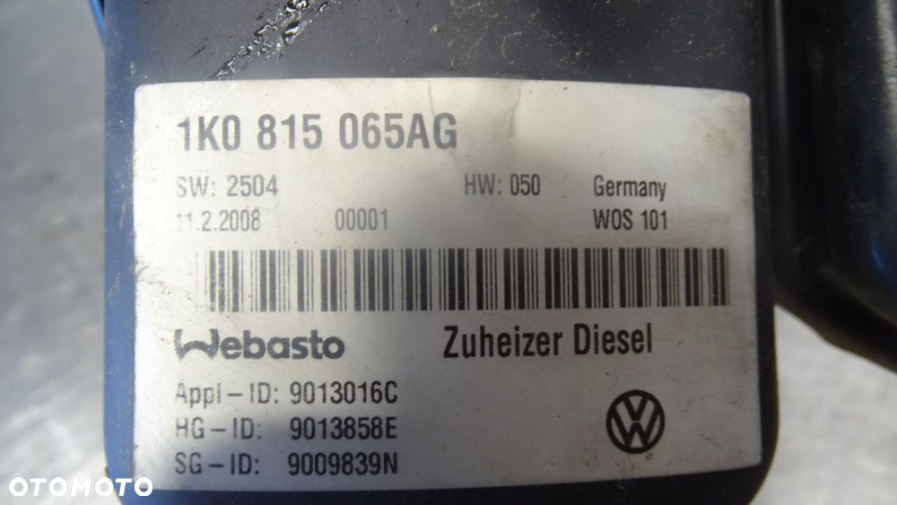 WEBASTO VOLKSWAGEN TOURAN - 6