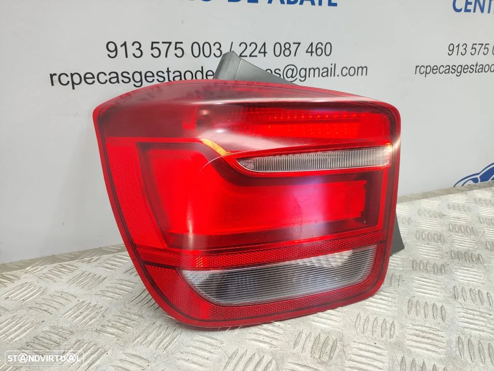 Farolins Tras Traseiros Esquerdo Direito Original LED BMW Serie 1 F20 5 portas F21 2 portas 7241543 7241544 2011 - 2014 - 8