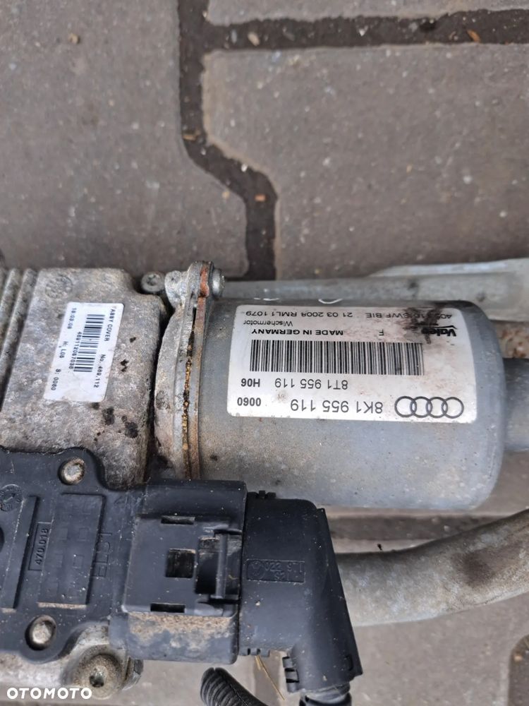 Audi a4 B8 mechanizm wycieraczek przednich - 2