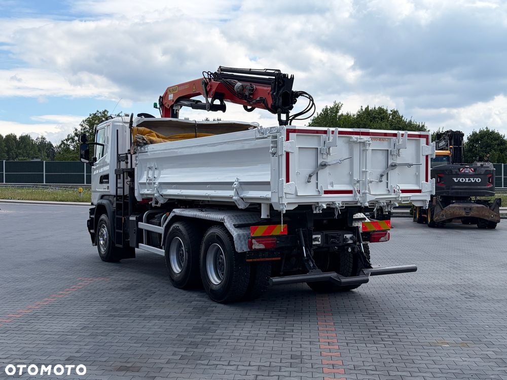Scania P410 / 6x4 / EURO 6 / HDS / WYSUW x3 / ROTATOR / CHYWTAK / STEROWANIE RADIOWE / WYWROTKA / HYDROBURTA / AUTOMAT / KAMERA COFANIA / NAWIGACJA / NISKI PRZEBIEG / 2017 / SERWISOWANY / SPROWADZONY - 7