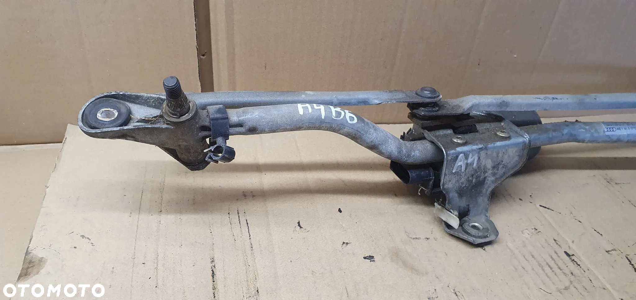 Mechanizm wycieraczek przód przedni Audi A4 B6 8E1955119 8E1955023A - 2