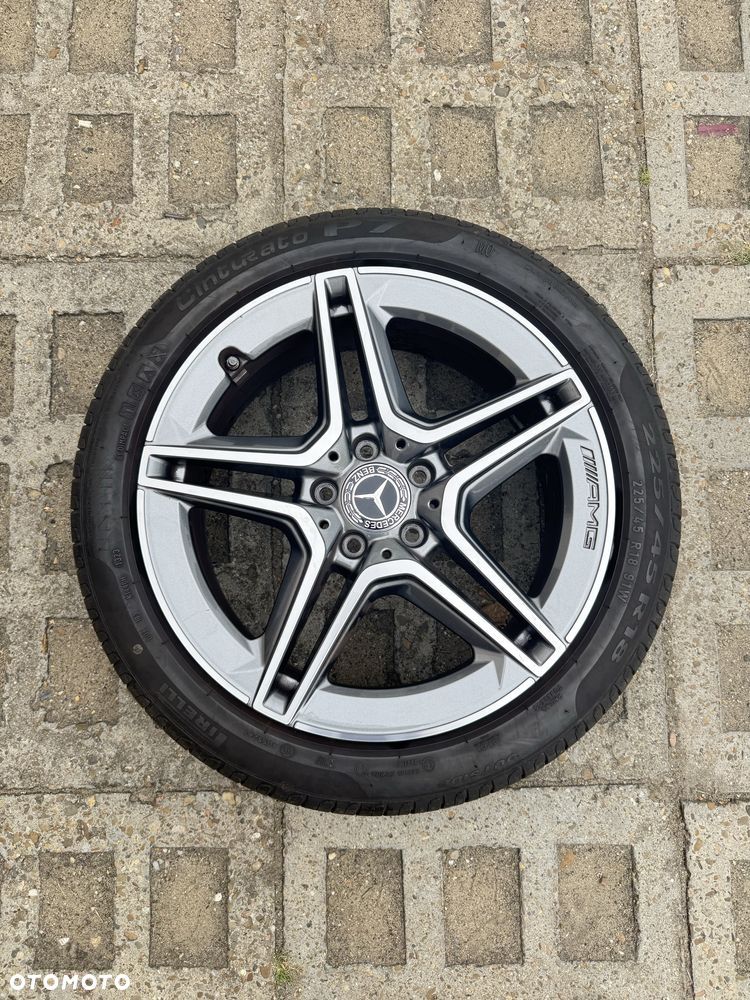Koła felgi 5x112 R18 Mercedes AMG opony letnie 225/45R18 - 1