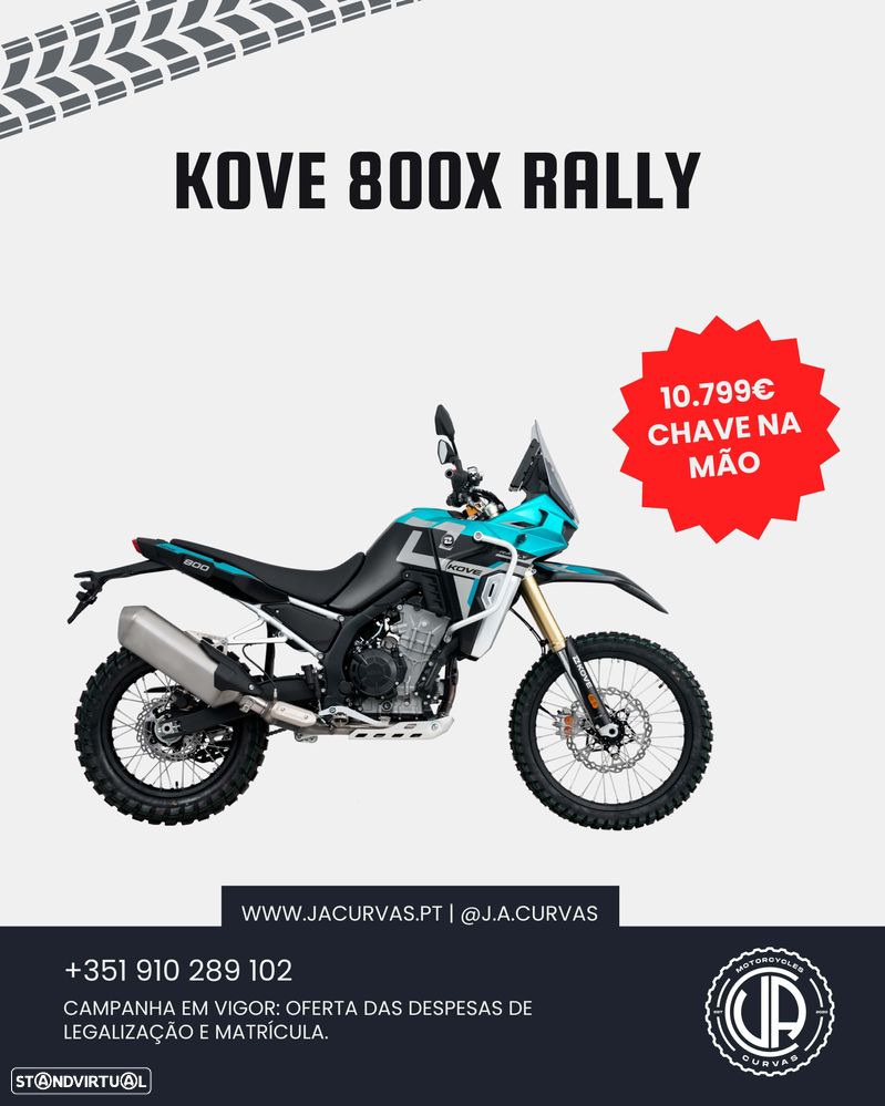 KOVE 800X Rally (Campanha em vigor) - 1