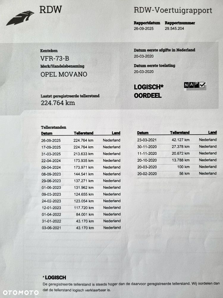 Opel MOVANO MASTER L3H1 SKRZYNIA - 7