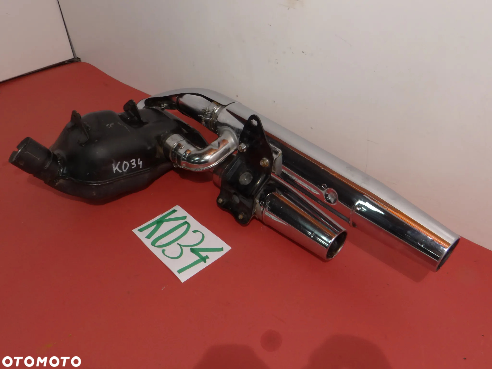 K034  Kawasaki VN 1500 A TŁUMIK WYDECH KOLEKTOR SANKEI2269 KAW1641500 - 8