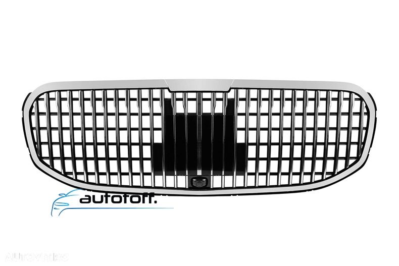 Grila centrala Mercedes GLS X167 compatibila cu GLS X167 (20-23) MBH Crom Design - 1