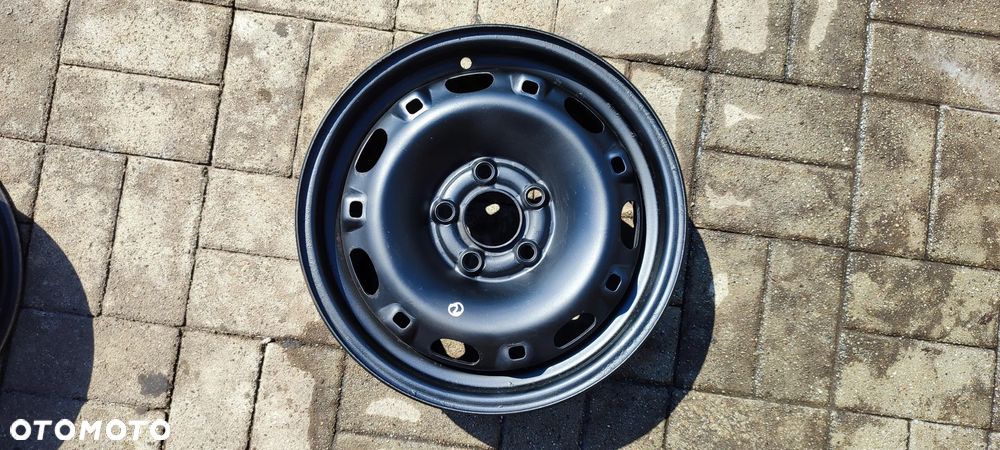 FELGI STALOWE 5x100 6Jx14 CALI ET43 VW SAET SKODA 4 SZTUKI KOMPLET - 3