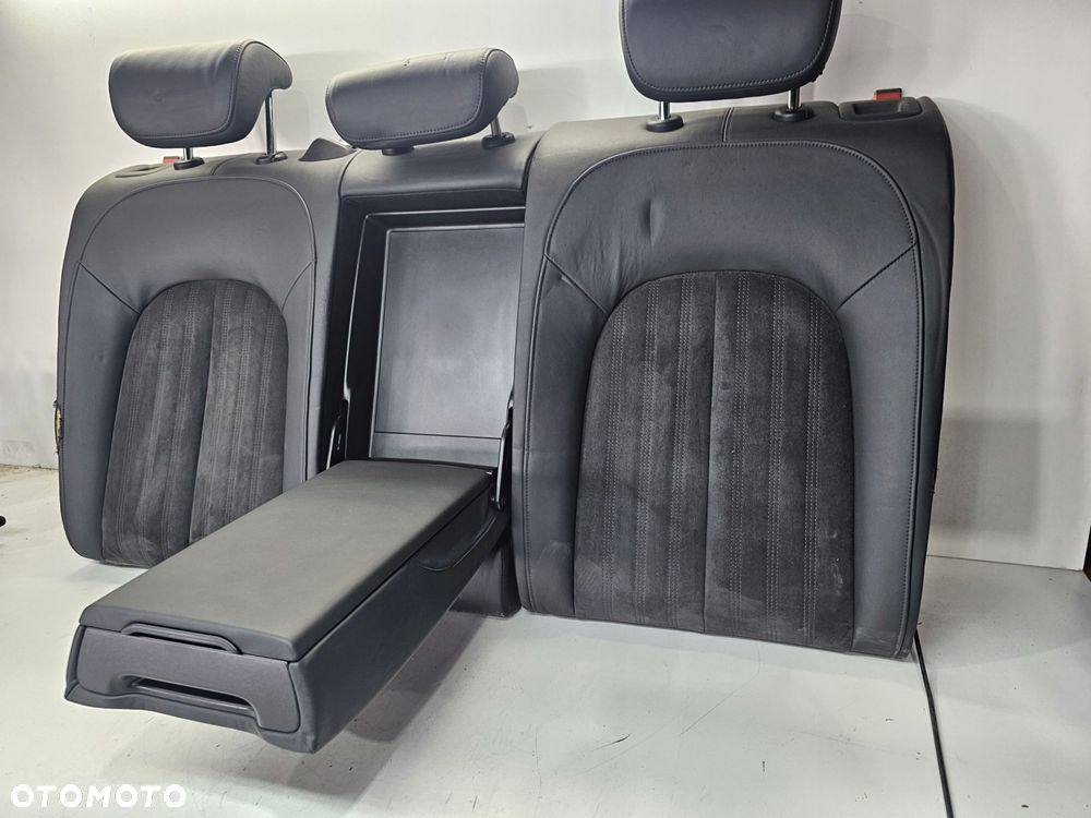 FOTEL OPARCIE TYŁ SKÓRA + ALCANTARA AUDI A6 C7 - 13
