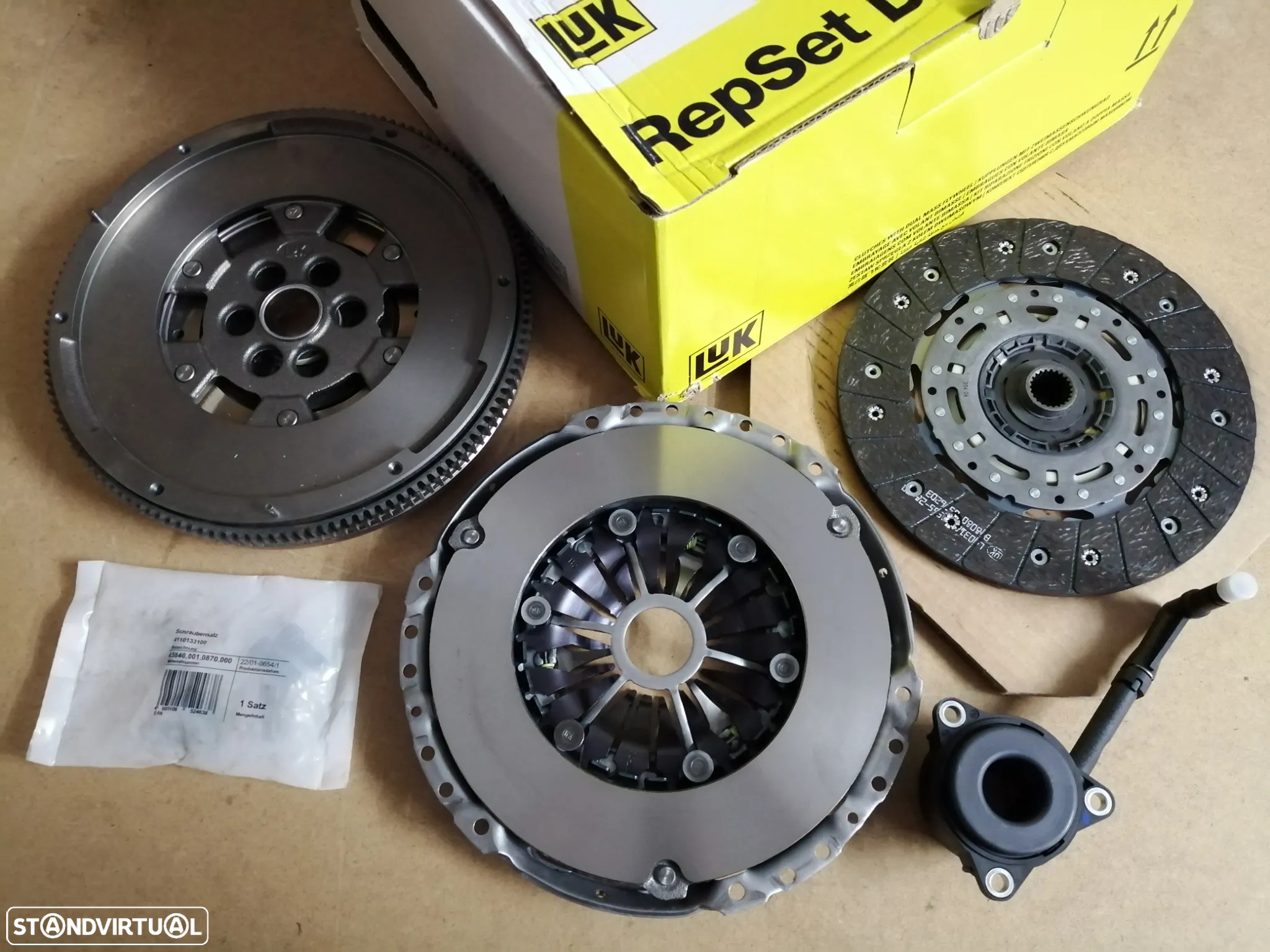 Kit de Embraiagem - Volkswagen Audi Seat Skoda 2.0 TDI - 2