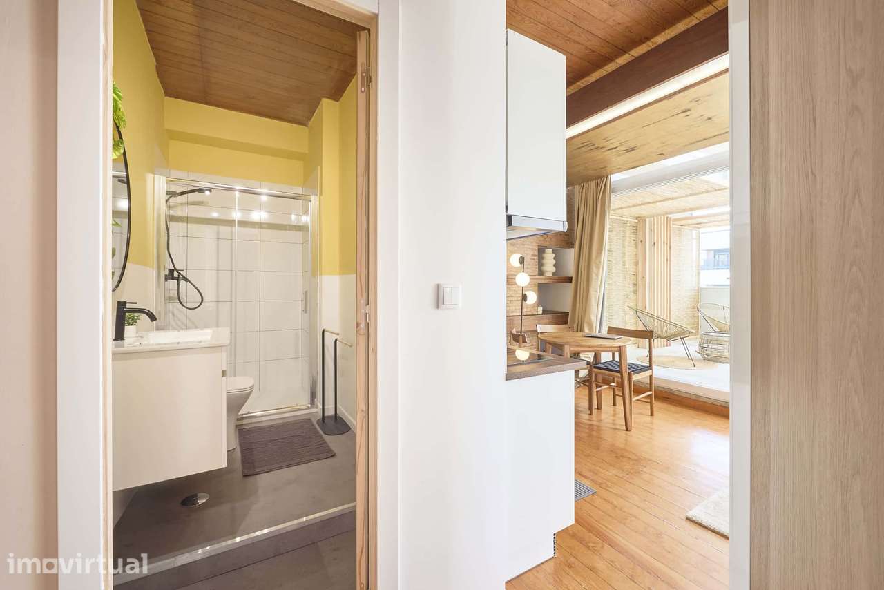 Modern Studio in Avenida Infante Santo, Lisbon - Grande imagem: 5/21