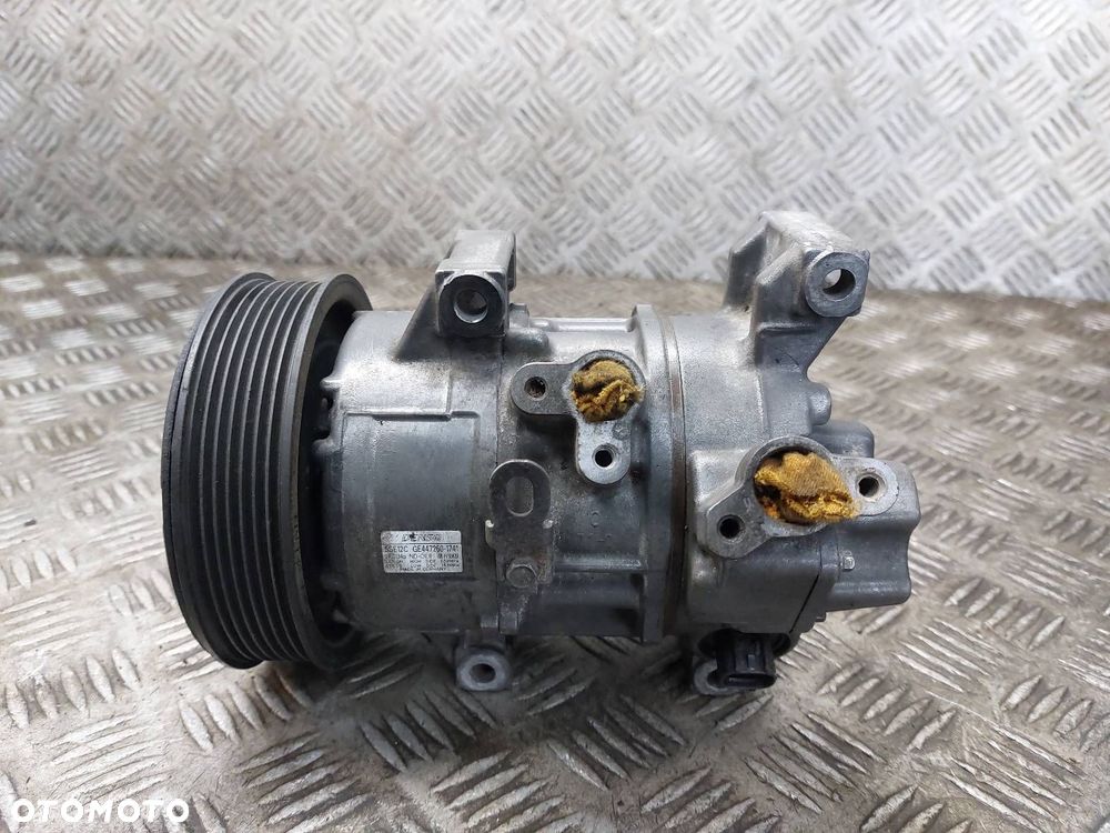 SPRĘŻARKA KOMPRESOR KLIMATYZACJI TOYOTA AVENSIS T25 2.2 D4D 447260-1741 - 1