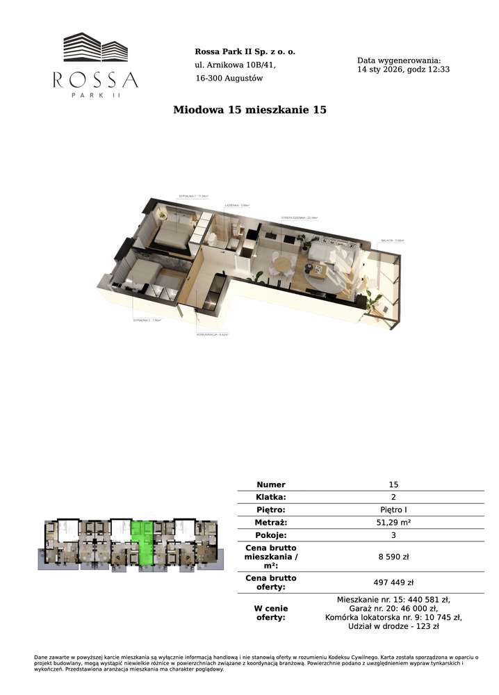 Miodowa 15 - M15 - Pełny obrazek: 5/7
