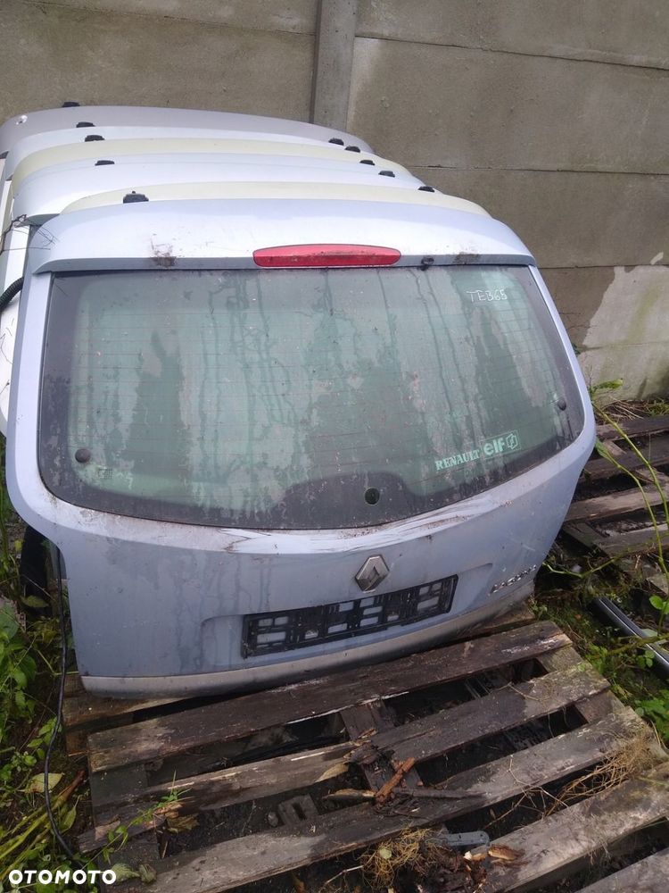 KLAPA SZYBA BAGAŻNIKA TYŁ RENAULT LAGUNA 2 KOMBI II TEB65 - 1