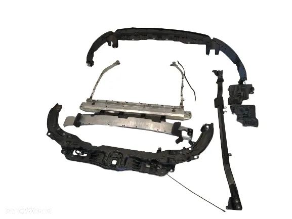 RANGE ROVER EVOQUE L551 PAS PRZEDNI ABSORBER BELKA ROZPÓRKA WZMOCNIENIE PASA PRAWY LEWY WSPORNIK PASA PRZEDNIEGO STREFA ZGNIOTU ORYGINAŁ KOMPLET - 1
