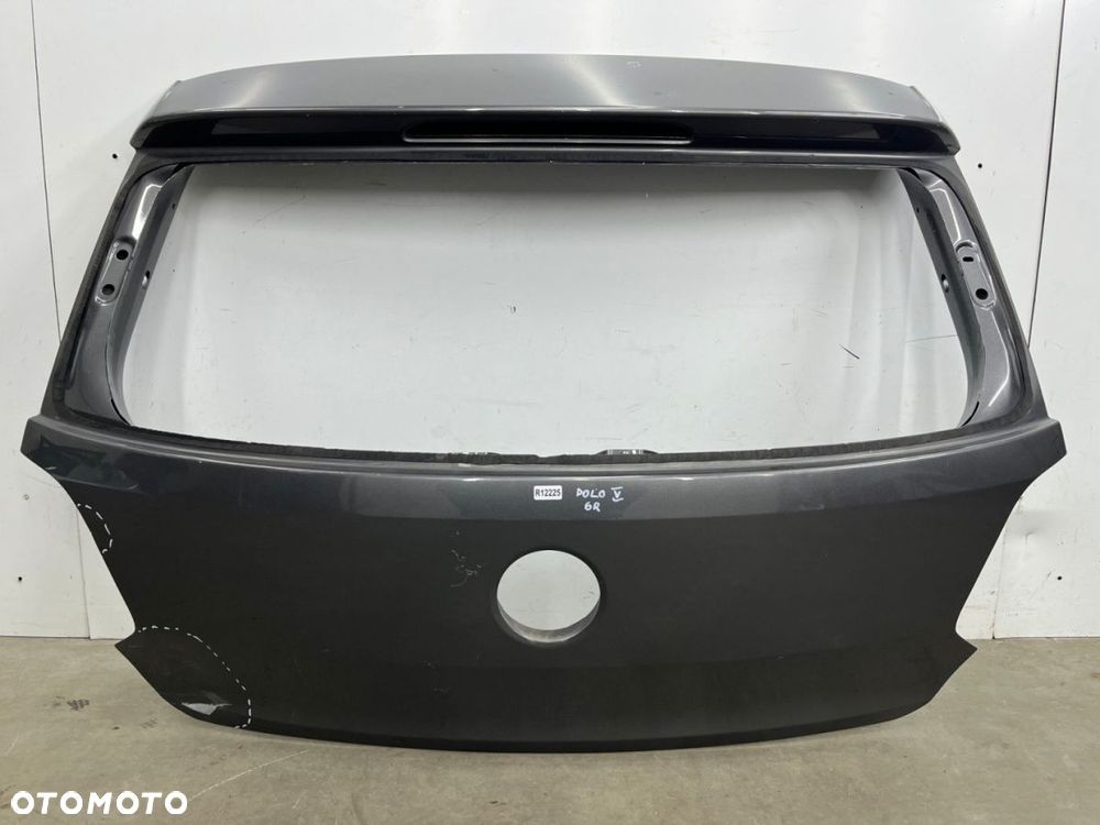 Klapa bagażnika VW Polo 6R 09-17r. tylna 6R6827173A - 1
