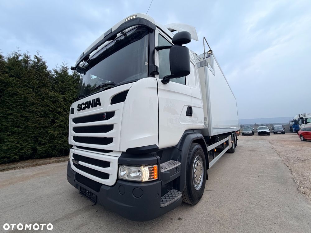 Scania Scania G 490 / CHŁODNIA + WINDA / 23 PALETY / EURO6 / OŚ SKRĘTNA / CARRIER 850 / ASO