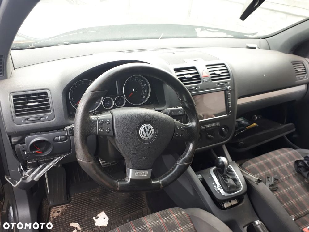 VW GOLF V GTI 2.0 TFSI BPY KIEROWNICA SKÓRA SKÓZANA MULTIFUNKCJA DSG - 1