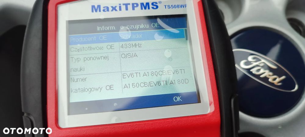 Koła Zimowe Felgi Aluminiowe Oryg. Ford Kuga 17 Cali 7,5J Et52,5 Ø63,4mm Czujniki 235/55/17  CJ5C-1007-B2B - 17