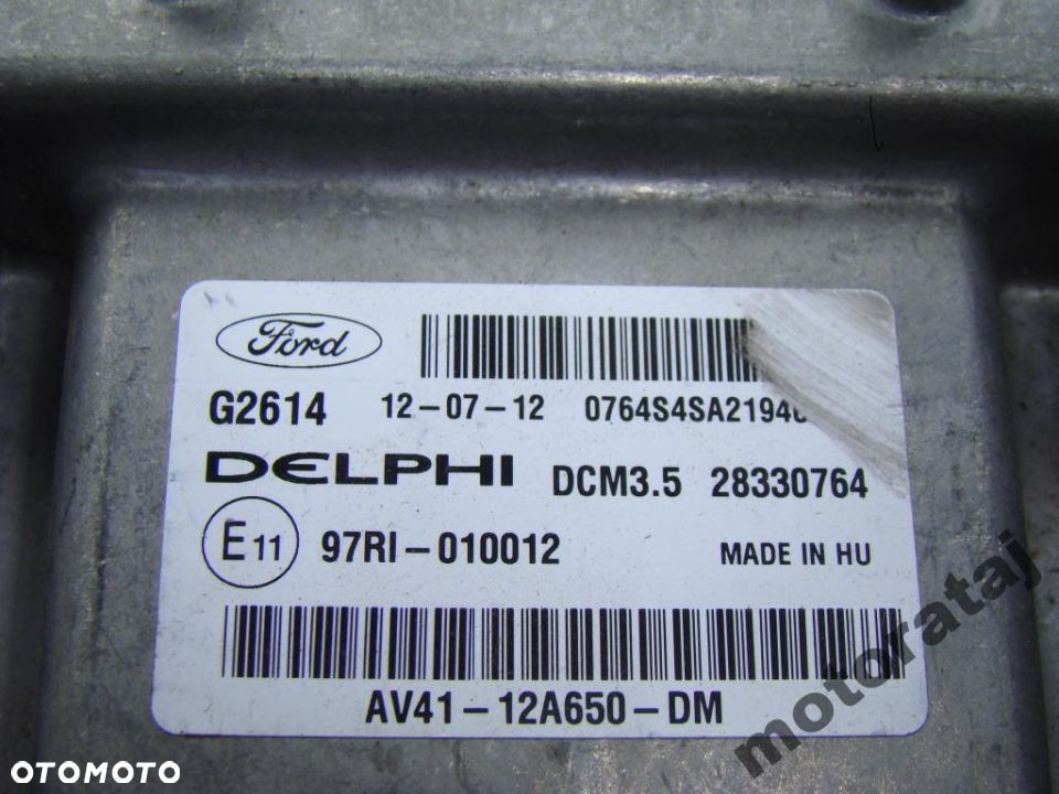 FORD DELPHI AV4112A650DM DCM3.5 28330764 G2614 - 2