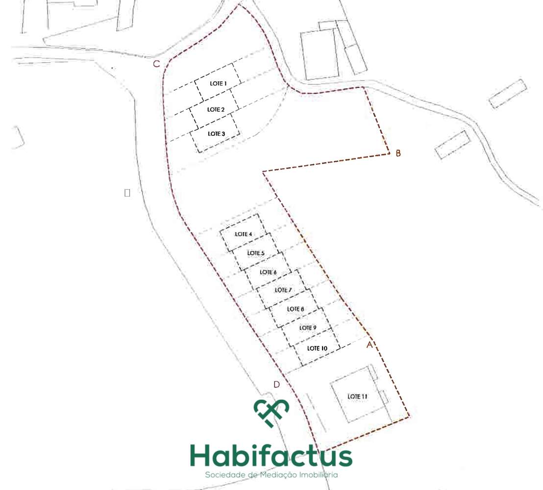 Lote para construção de moradia em banda em Rio de Loba - Grande imagem: 5/5