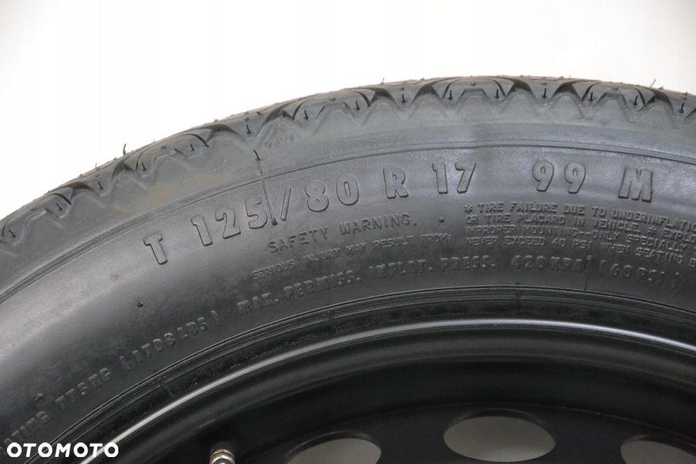 KOŁO DOJAZDOWE R17 MERCEDES C W204 2007-2014 ZESTAW -30 - 5