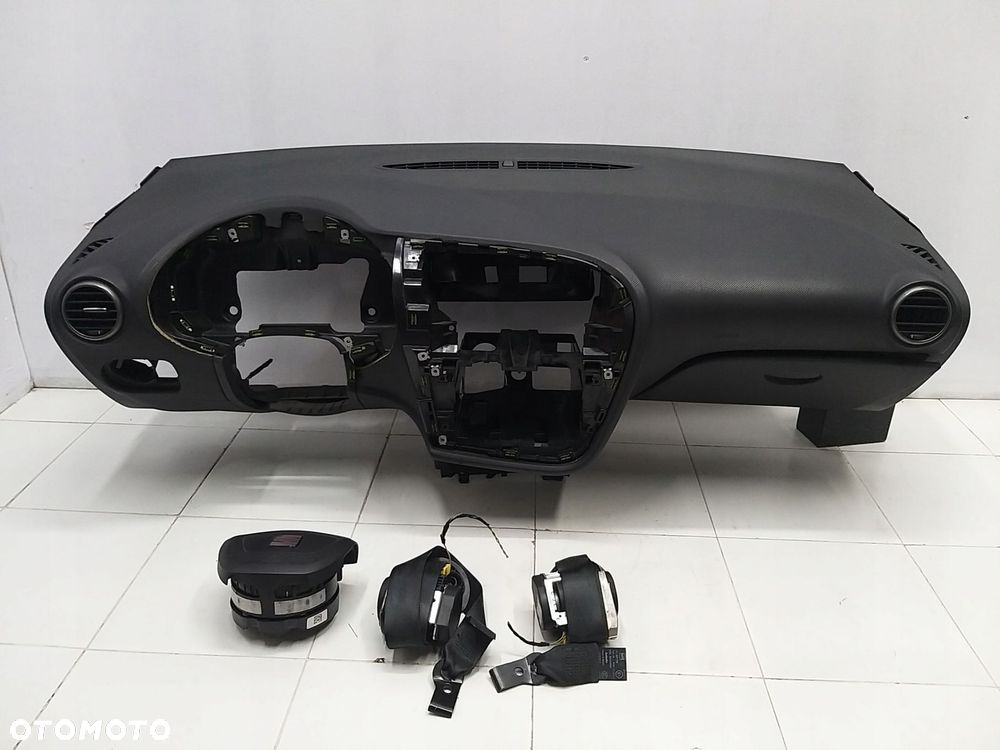 seat leon ii 2 lift 09-12r deska poduszki airbag 2x pasy europa oryginał - 1