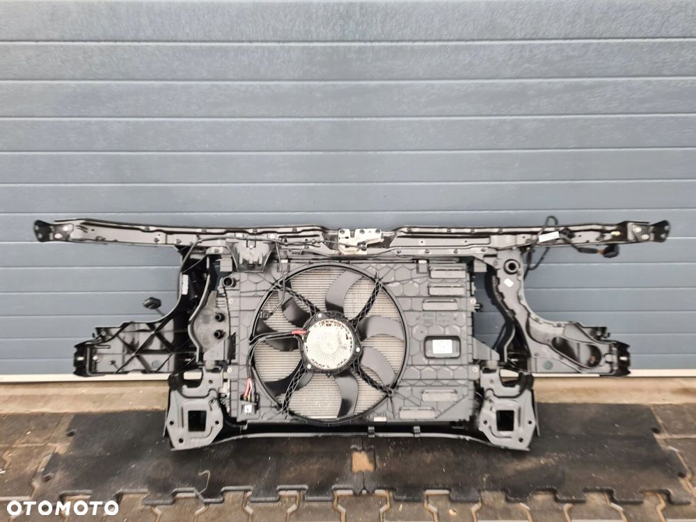 VW T6.1 kompletny przód pas przedni zderzak maska błotnik lampy BIAŁY LB9A - 8