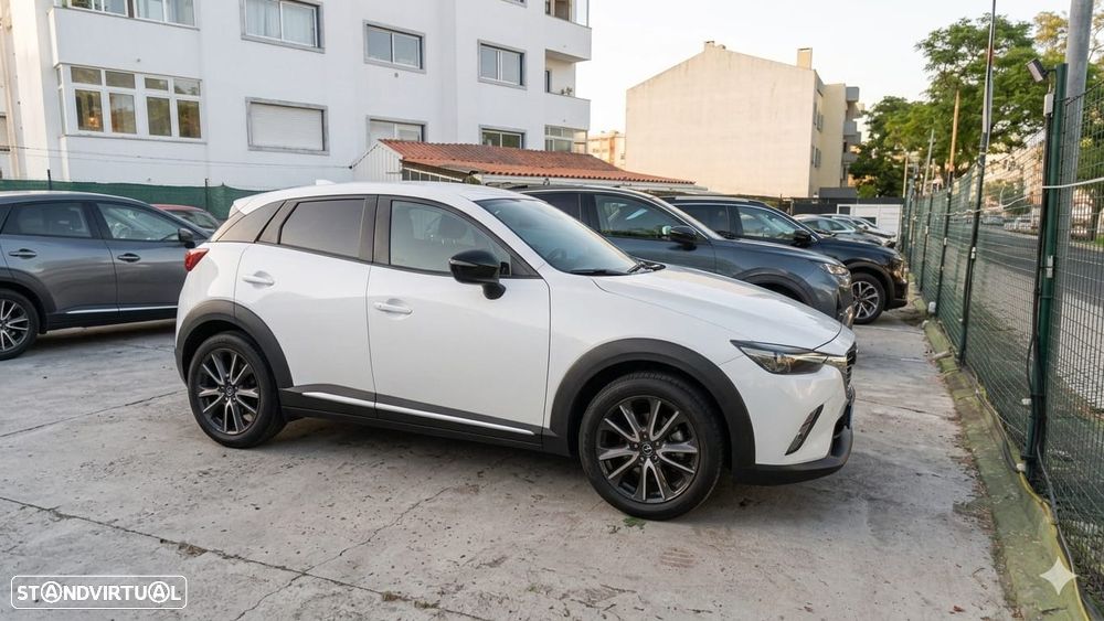 Mazda CX-3 1.5 Sky.Excellence HT Leather White Navi - 1