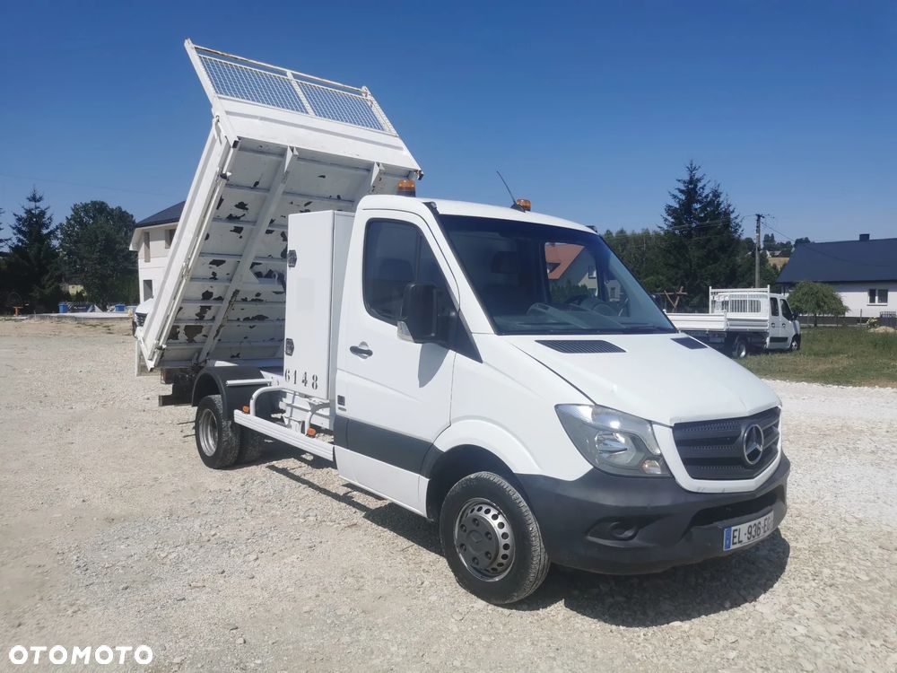 Mercedes-Benz Sprinter 514 kiper Wywrotka blizniak 2.2CDI - 140KM skrzynka sprowadzony