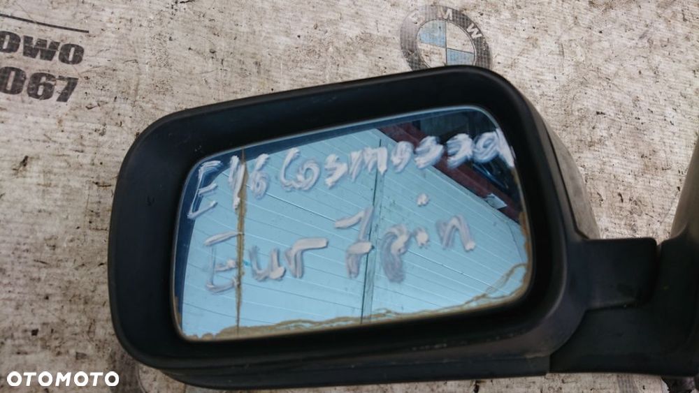BMW E46 Sedan Kombi Lusterko Lewe Cosmosschwarz 7 pinów Europa - 5