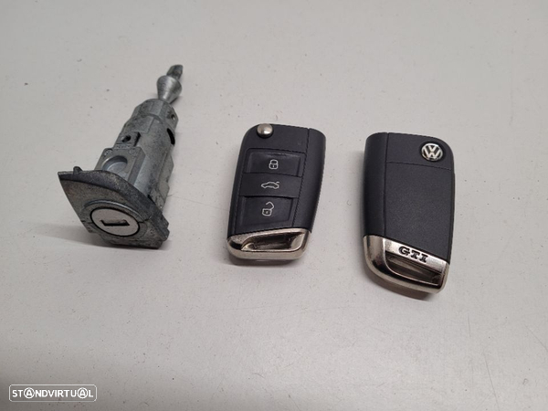 Canhão de porta c/ 2 chaves Volkswagen GOLF VII 7 2013-2019