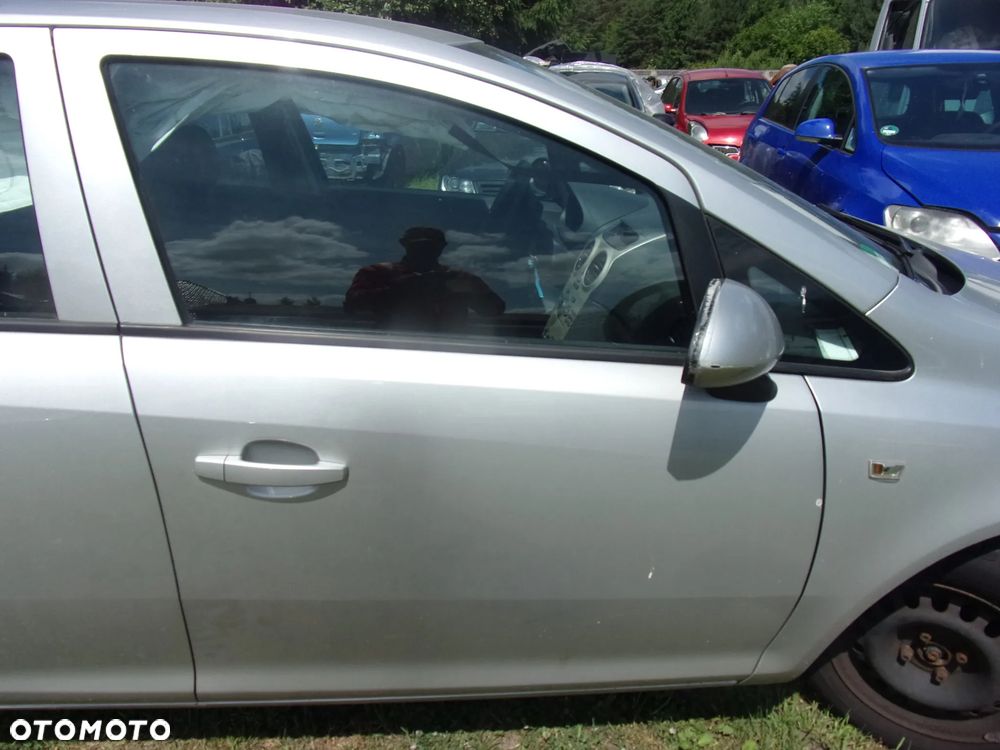 OPEL CORSA D zderzak maska lusterka szyby wnętrze fotele części - 8