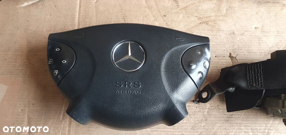 Konsola AIRBAG pasy poduszki sensor Mercedes E-Klasa W211 - 11