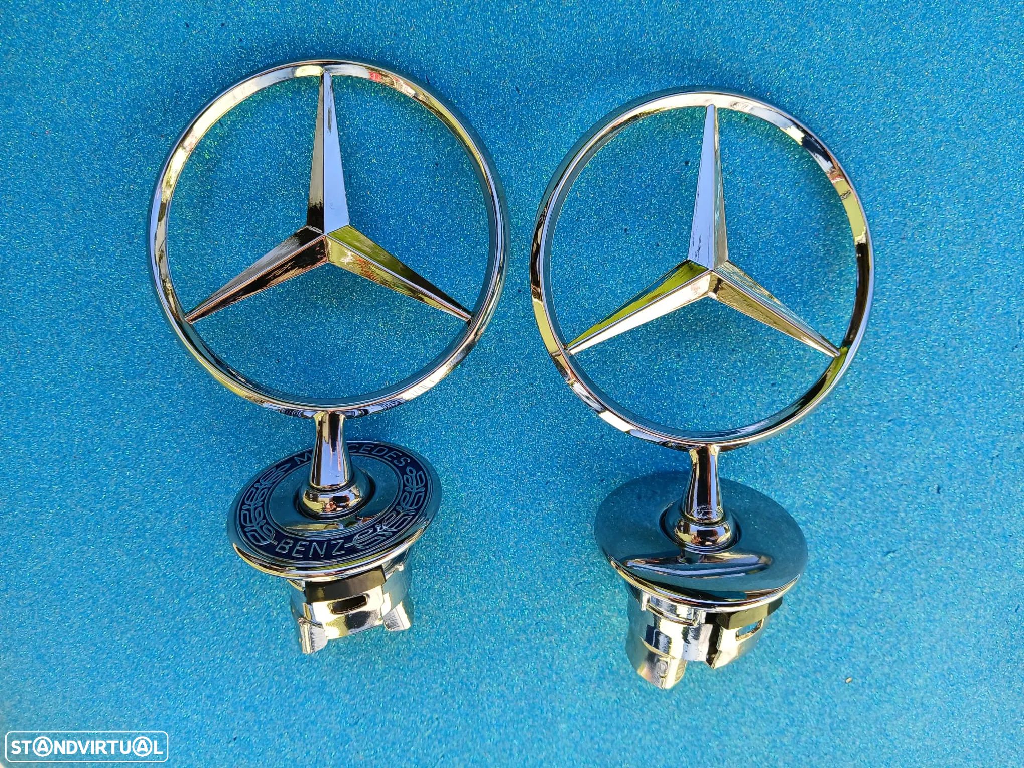 Emblema estrela capo Mercedes w204 w205 w203 w211 w212 w213 w210 w124 w126 w140 w168 w169 w176 w190 w202 w221 w222 - 1
